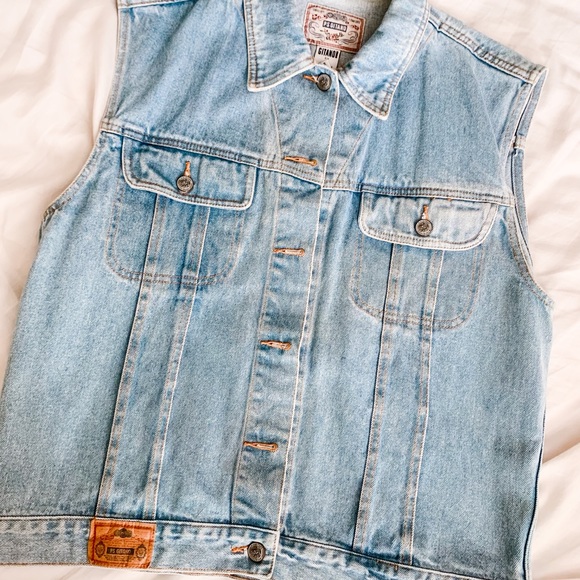 Vintage Gitano Denim Vest - Picture 1 of 3